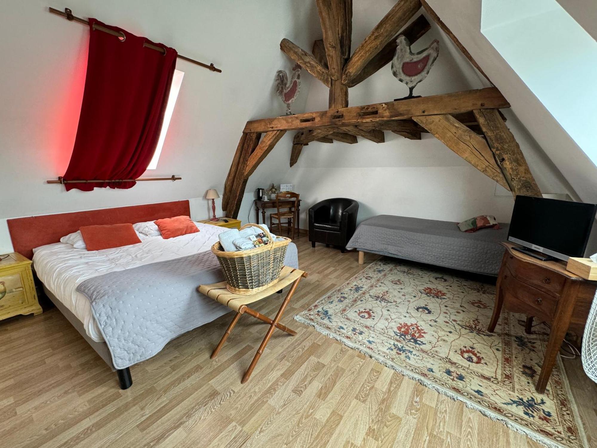 مبيت وإفطار Escolives-Sainte-Camille Domaine Borgnat المظهر الخارجي الصورة